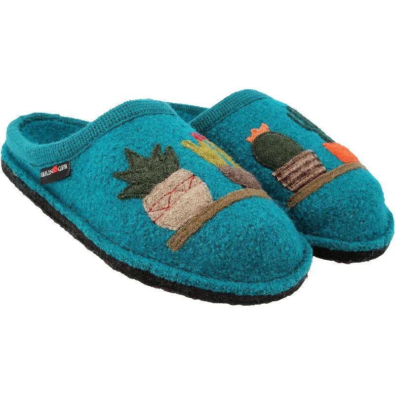 Chic and trendy women's shoe fashionsWomen's Haflinger Cactus Petrol Wool
