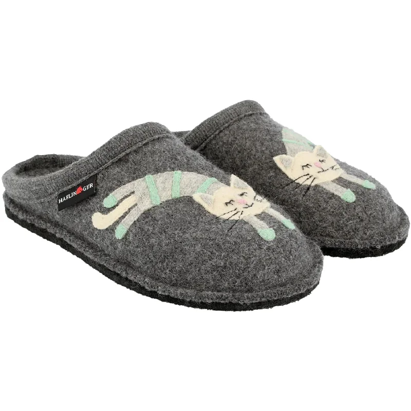 Chic and stylish women's shoes for graduation ceremoniesWomen's Haflinger Katze Grey Chic and stylish women's shoes for graduation ceremoniesWomen's Haflinger Katze Grey