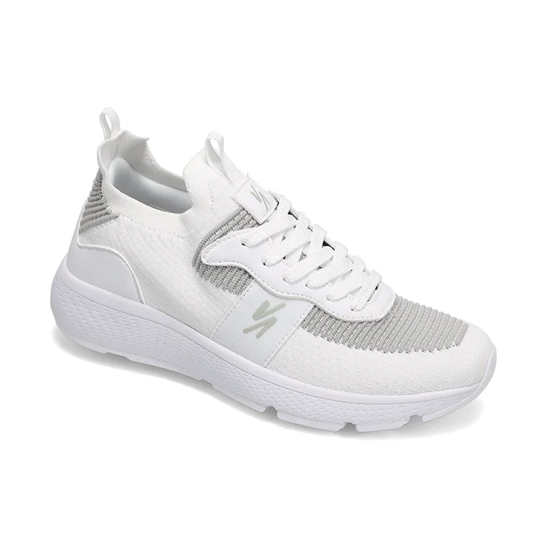 Comfy and stylish women's shoes for walkingWomen's Reign White/Grey/White