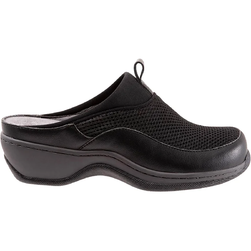 Chic and minimalist women's footwear trendsWomen's SoftWalk Aberdeen Black Leather/Fabric Chic and minimalist women's footwear trendsWomen's SoftWalk Aberdeen Black Leather/Fabric