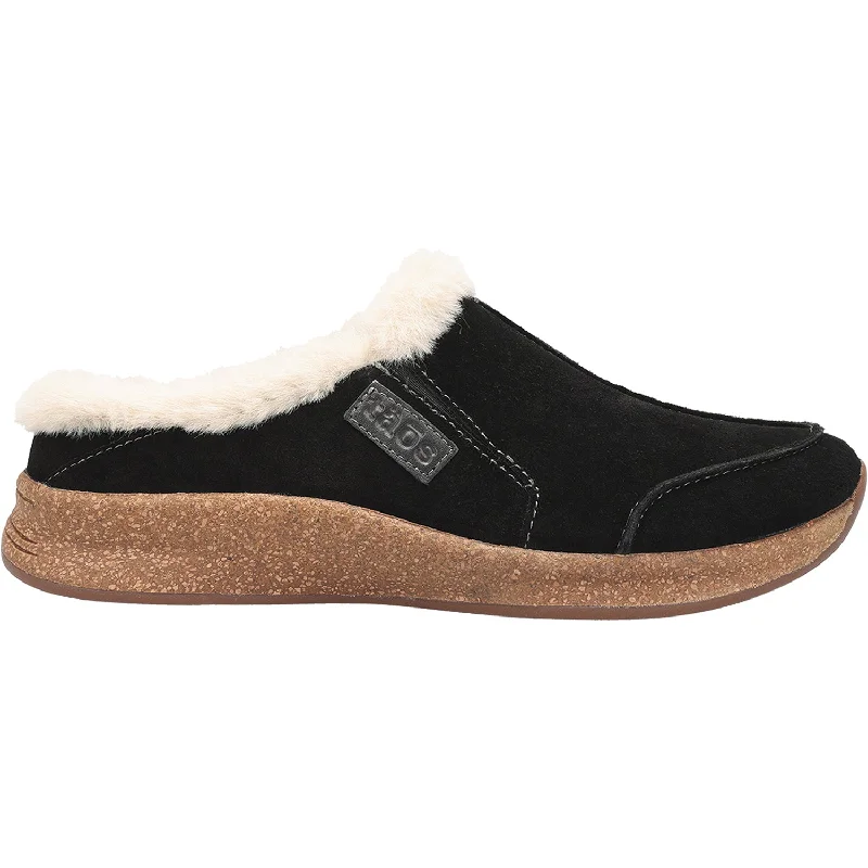 Feminine and romantic women's shoe designsWomen's Taos Future Black Suede