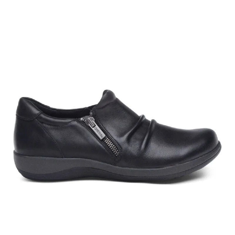 Flattering and figure-hugging women's footwearAetrex Women's Katie Side Zip Slip-On - Black Flattering and figure-hugging women's footwearAetrex Women's Katie Side Zip Slip-On - Black
