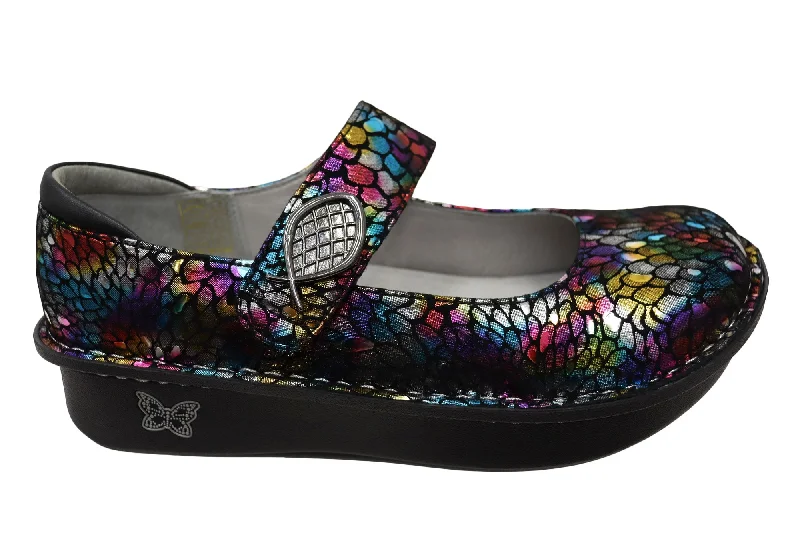 Classic and timeless women's footwear choicesAlegria Paloma Minnow Rainbow Womens Leather Mary Jane Shoes Classic and timeless women's footwear choicesAlegria Paloma Minnow Rainbow Womens Leather Mary Jane Shoes