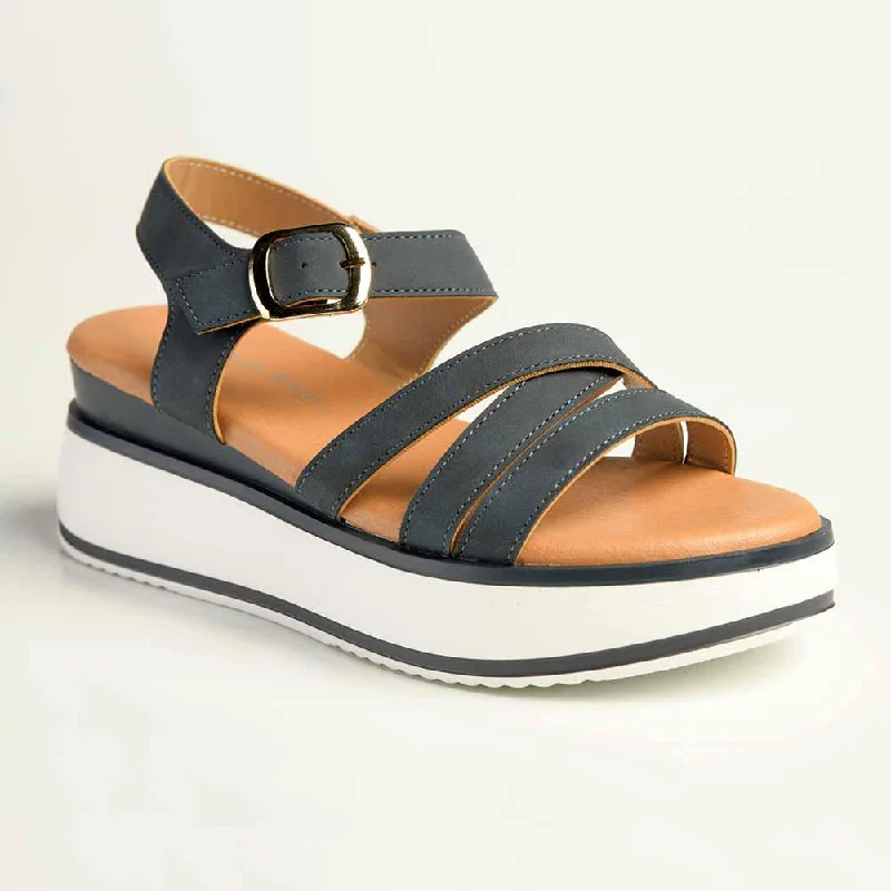 Durable and stylish women's shoes for active lifestylesAlessio Bev Wedge - Navy