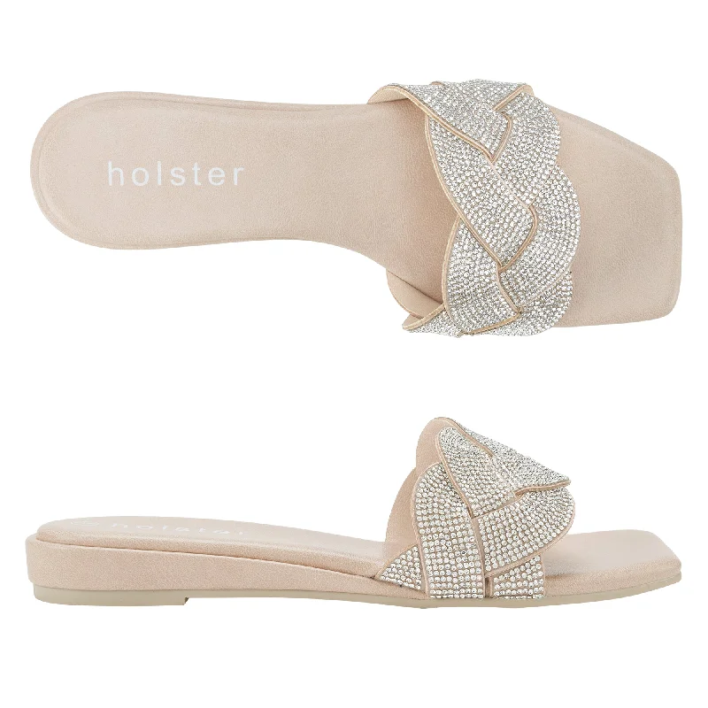 Comfy and stylish women's shoes for everyday casual wearAnastasia Low Wedge - Beige