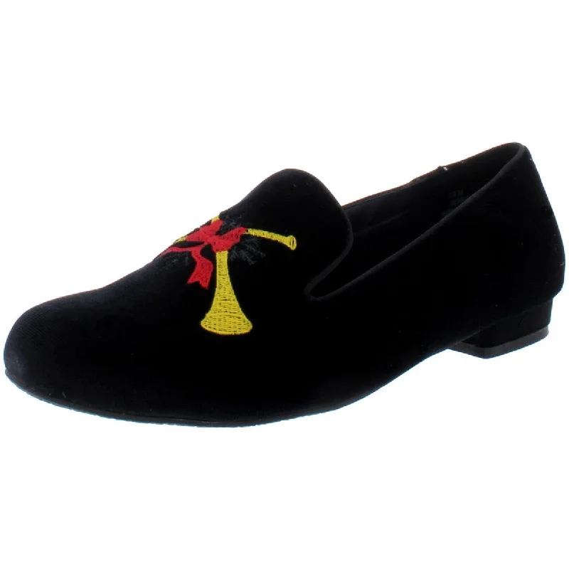 Timeless and elegant women's shoe classicsBeacon Womens Merry Holiday Embroidered Slip On Smoking Loafers Timeless and elegant women's shoe classicsBeacon Womens Merry Holiday Embroidered Slip On Smoking Loafers