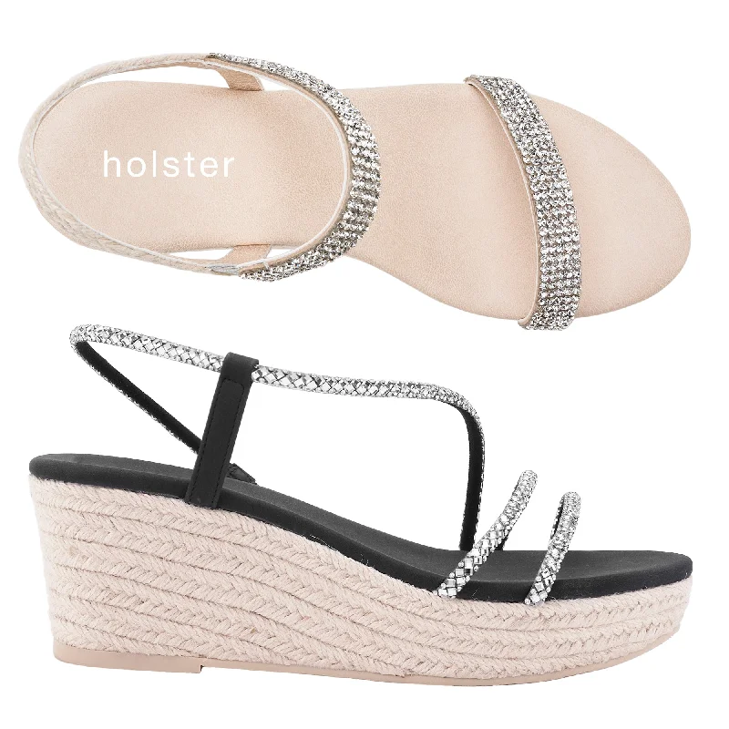 Stylish and supportive women's shoes for high archesBeauty Espadrille & Geneva Espadrille Bundle - Beige / Black Stylish and supportive women's shoes for high archesBeauty Espadrille & Geneva Espadrille Bundle - Beige / Black
