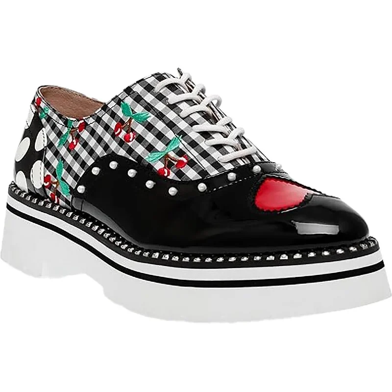 Vibrant and colorful women's shoe collectionsBetsey Johnson Womens ABBOTT Pointed toe Lace Up Loafers Vibrant and colorful women's shoe collectionsBetsey Johnson Womens ABBOTT Pointed toe Lace Up Loafers