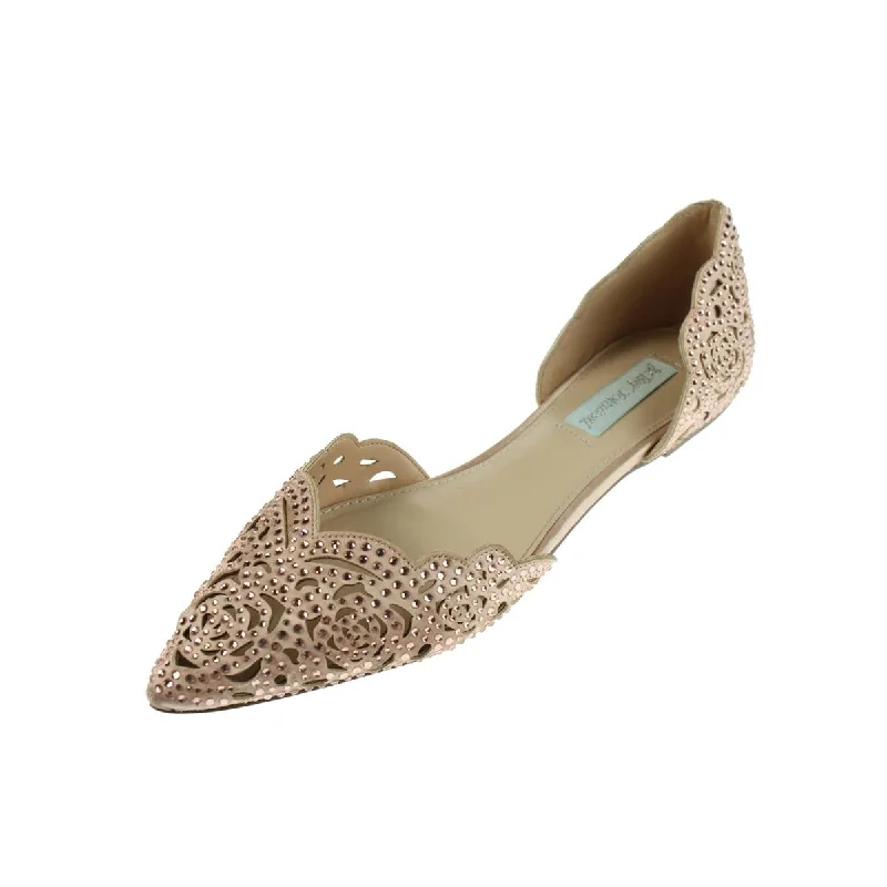 Comfy and stylish women's shoes for everyday eleganceBetsey Johnson Womens Lucy Rhinestone Pointed Toe Flats Comfy and stylish women's shoes for everyday eleganceBetsey Johnson Womens Lucy Rhinestone Pointed Toe Flats