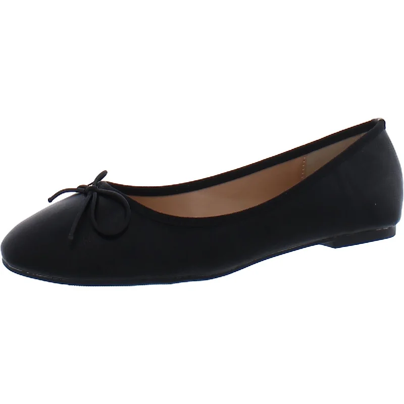 Comfortable yet fashionable women's shoesWomens Faux Leather Slip On Loafers