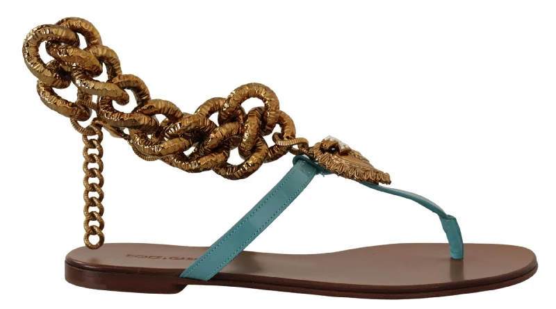 Classy and elegant women's shoes for formal eventsDolce & Gabbana Chic Gladiator Flats with Heart Devotion Women's Detail Classy and elegant women's shoes for formal eventsDolce & Gabbana Chic Gladiator Flats with Heart Devotion Women's Detail