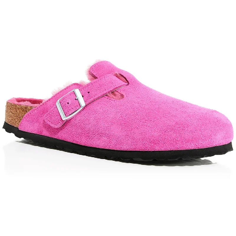 Elegant and classic women's shoes for bridal partiesBirkenstock Womens Boston VL Suede Slip On Mules Elegant and classic women's shoes for bridal partiesBirkenstock Womens Boston VL Suede Slip On Mules
