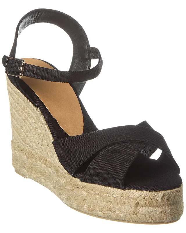 Versatile and stylish women's shoes for everyday chicCastañer Blaudell 80 Canvas Wedge Espadrille Versatile and stylish women's shoes for everyday chicCastañer Blaudell 80 Canvas Wedge Espadrille