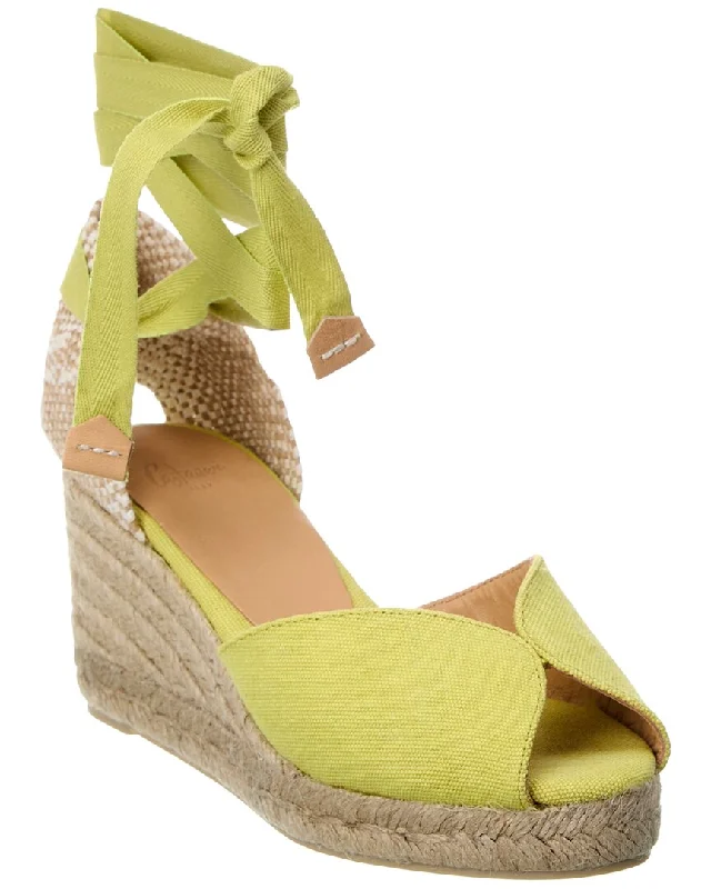 Chic and trendy women's shoe fashionsCastañer Blina Canvas Wedge Sandal