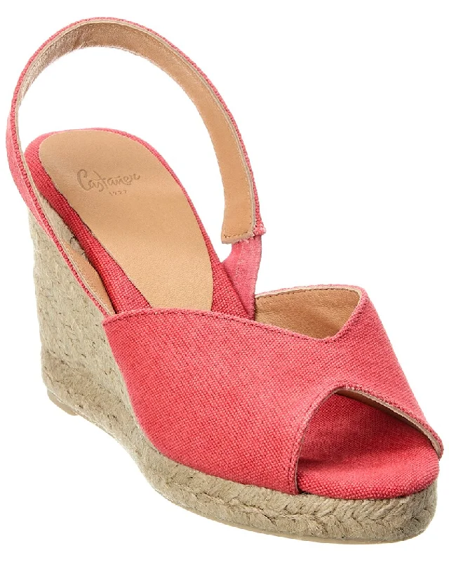 Comfy and stylish women's shoes for everyday eleganceCastañer Brisa Canvas Slingback Wedge Sandal Comfy and stylish women's shoes for everyday eleganceCastañer Brisa Canvas Slingback Wedge Sandal
