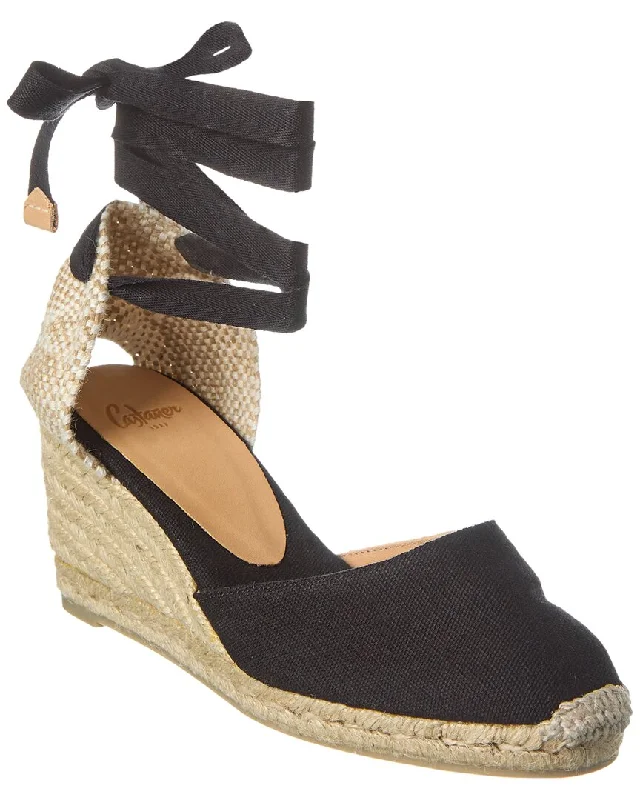 Elegant and sophisticated women's shoes for dinner datesCastañer Carina 80 Canvas Wedge Espadrille Elegant and sophisticated women's shoes for dinner datesCastañer Carina 80 Canvas Wedge Espadrille
