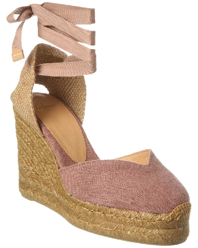 Chic and stylish women's shoes for fashion-conscious womenCastañer Chiara 80 Canvas Wedge Espadrille Chic and stylish women's shoes for fashion-conscious womenCastañer Chiara 80 Canvas Wedge Espadrille