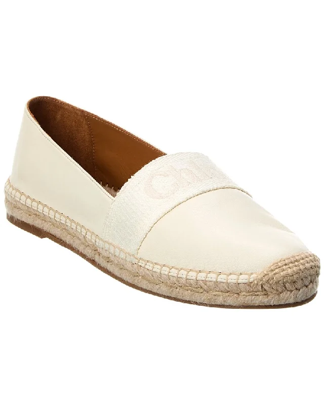 Stunning and glamorous women's shoes for evenings outChloé Piia Flat Leather Espadrille Stunning and glamorous women's shoes for evenings outChloé Piia Flat Leather Espadrille