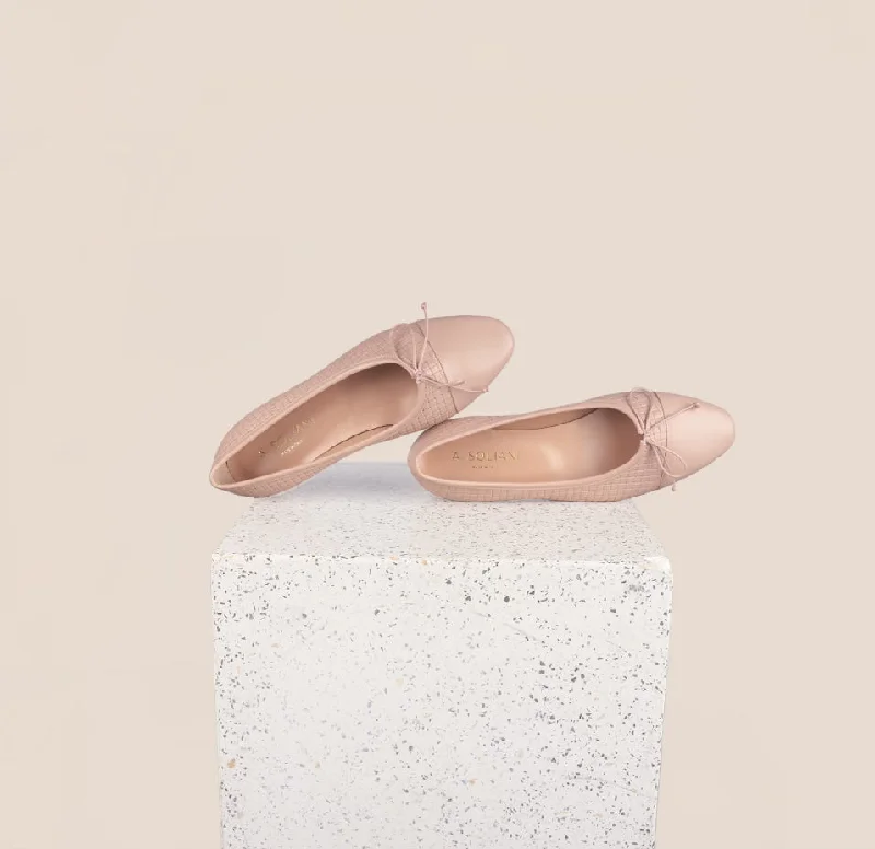 Elegant and classic women's shoes for bridal partiesComo - Cassette/Rose