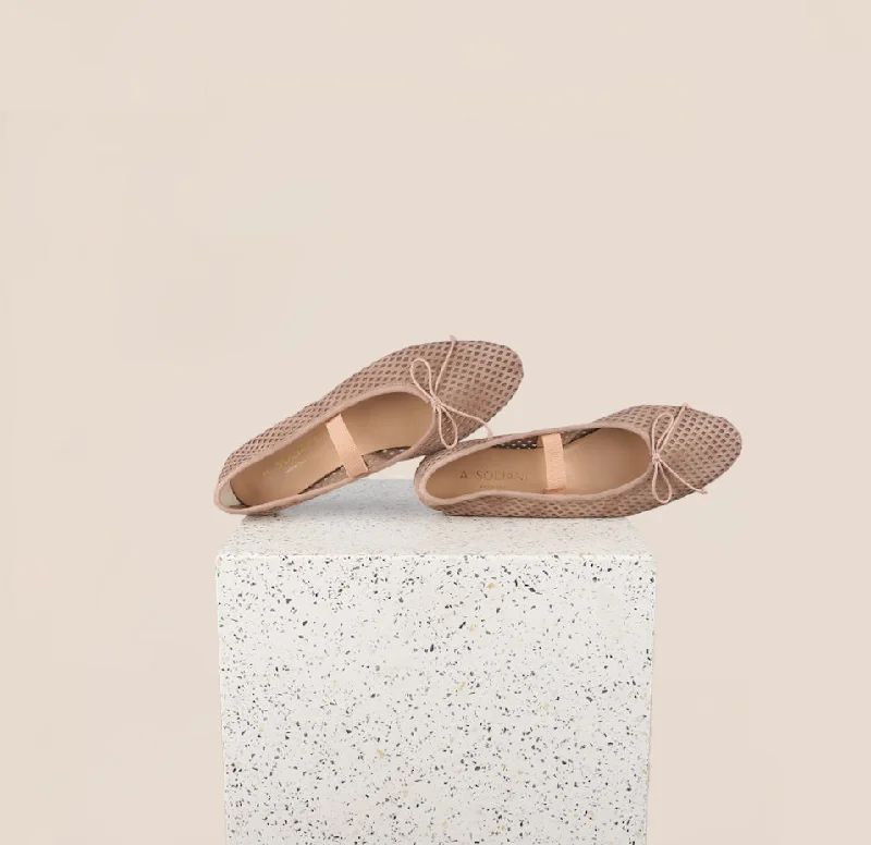 Comfortable and supportive women's shoes for all-day wearComo Strap - Rete Rose Wind Comfortable and supportive women's shoes for all-day wearComo Strap - Rete Rose Wind