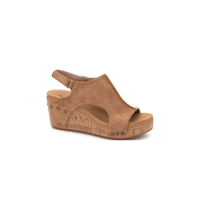 Chic and sophisticated women's footwear for work[Cork's] Carley-Camel Suede