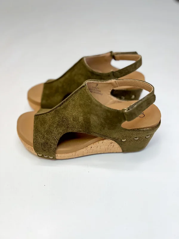 Comfy and stylish women's shoes for everyday elegance[Corky's] Carley - Khaki Faux Suede