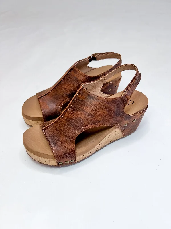 Flattering and stylish women's shoes for petite feet[Corky's] Carley Washed Cognac