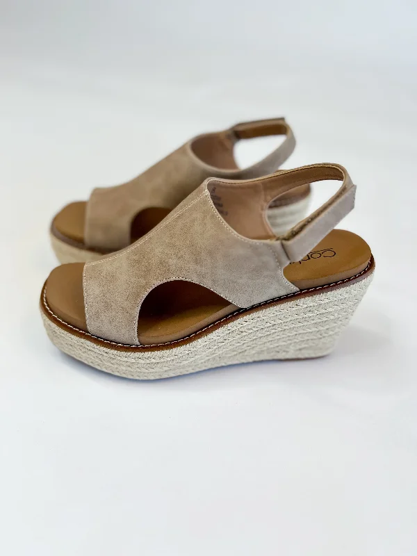Timeless classic women's shoe designs[Corky's] Freddie-Taupe