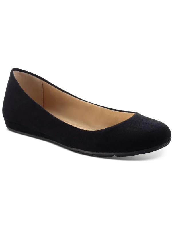 Practical and functional women's footwear solutionsEliana Womens Microfiber Almond Toe Ballet Flats
