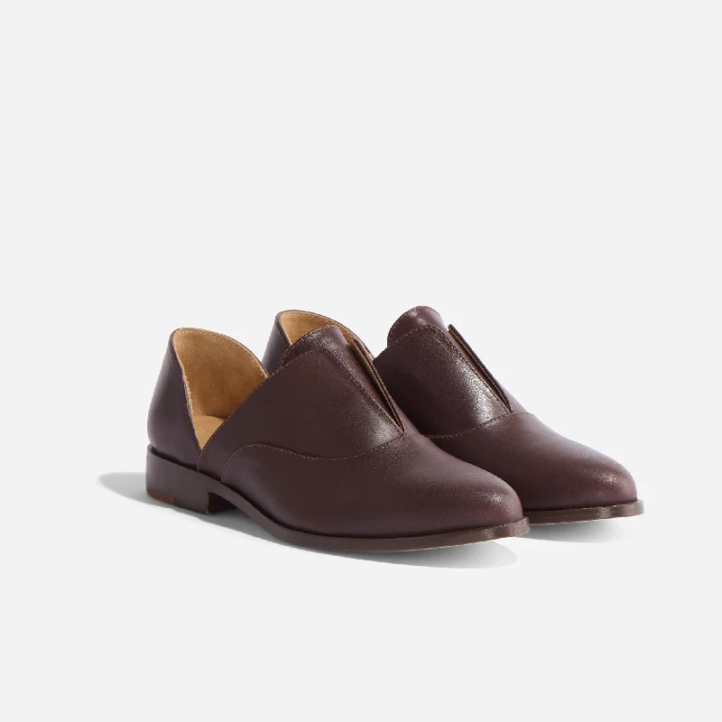 Chic and sophisticated women's footwear for workEmma d'Orsay Oxford 2.0 Wine