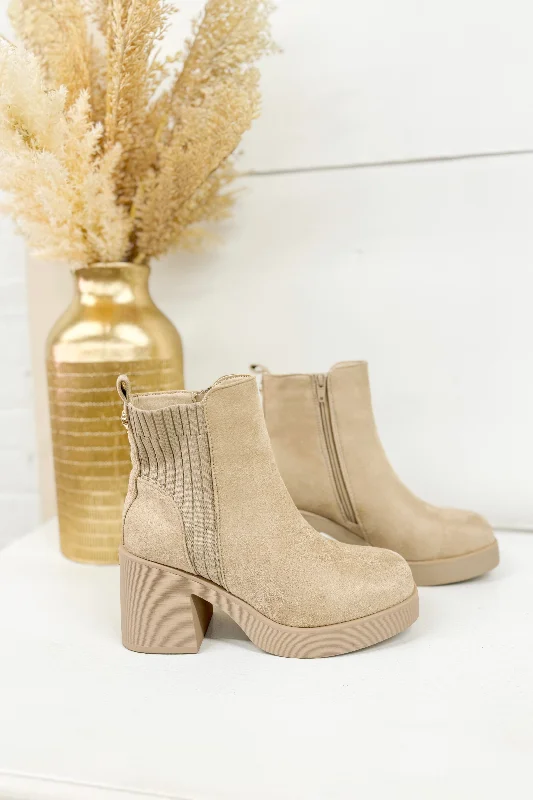 Versatile and stylish women's shoes for everyday chicWheat Suede Slip On Bootie