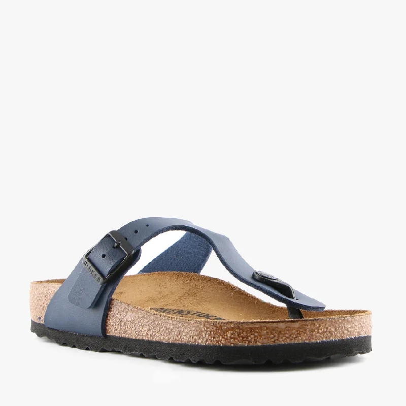 Durable and stylish women's shoes for outdoor activitiesGIZEH BLUE BIRKO-FLOR