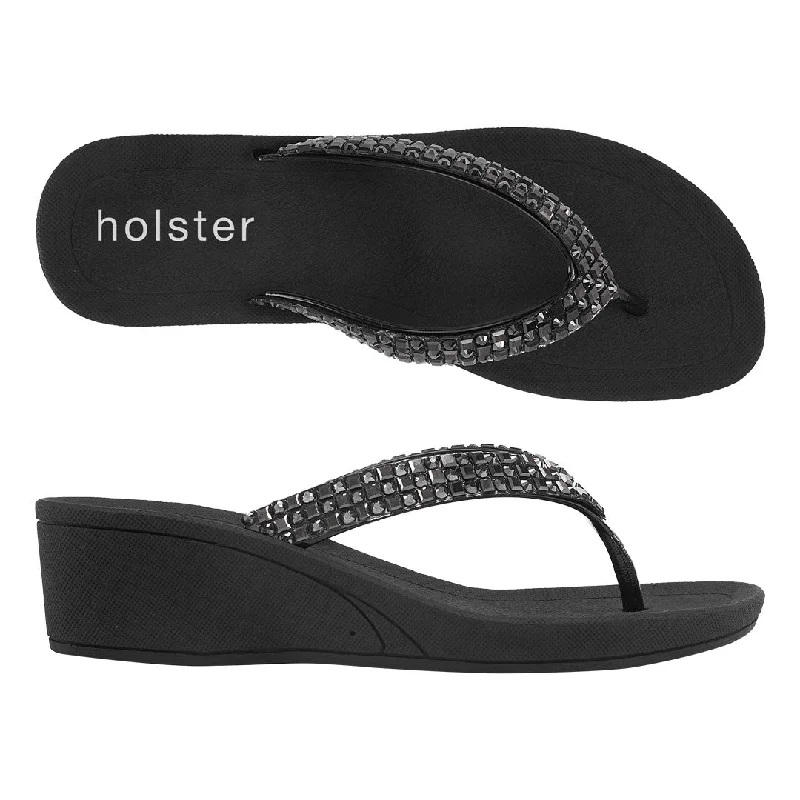 Vibrant and colorful women's shoe collectionsHope Wedge - Black