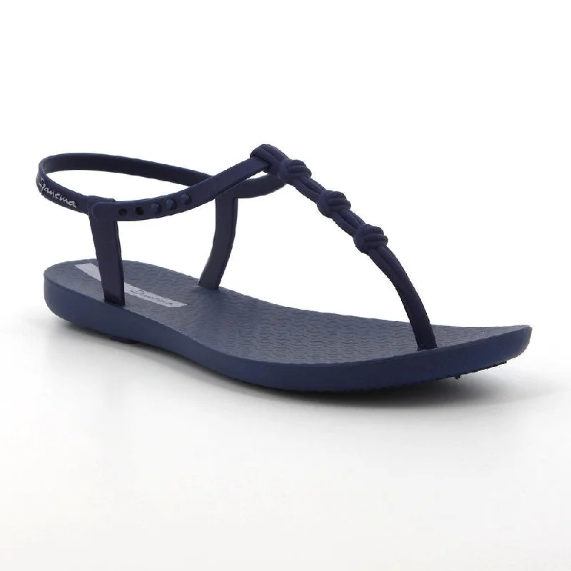 Bold and unique women's shoes for fashion-forward individualsIpanema Dawn Knot Chic Sandals - Navy Bold and unique women's shoes for fashion-forward individualsIpanema Dawn Knot Chic Sandals - Navy