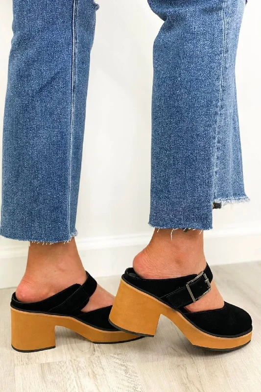 Elegant and sophisticated women's shoes for mature womenAntelope Iris Black Suede Heeled Mule Elegant and sophisticated women's shoes for mature womenAntelope Iris Black Suede Heeled Mule