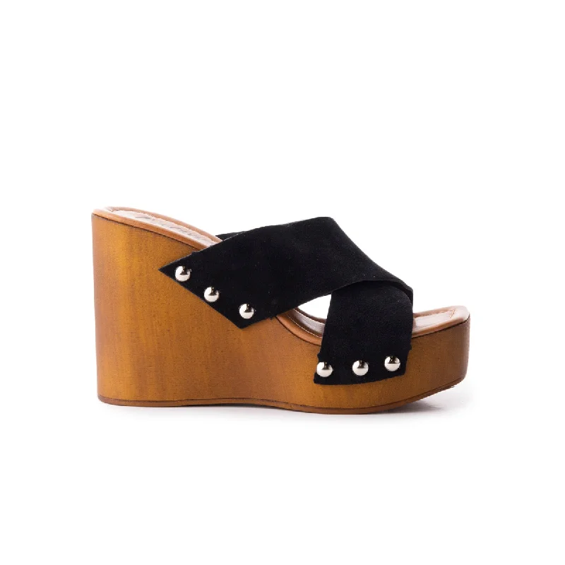 Chic and sophisticated women's footwear for workKitten Black Suede