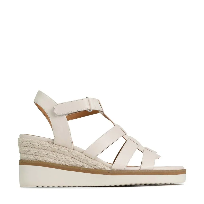 Stylish and practical women's shoes for rainy daysLANA ESPADRILLES SANDALS LEATHER
