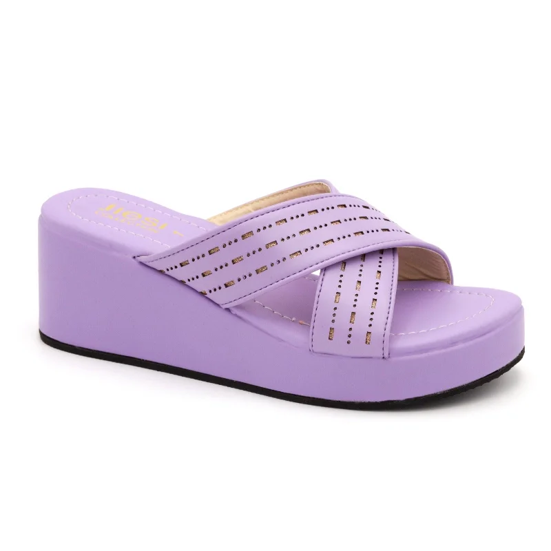 Comfy and stylish women's shoes for walkingM0172 cross wedge