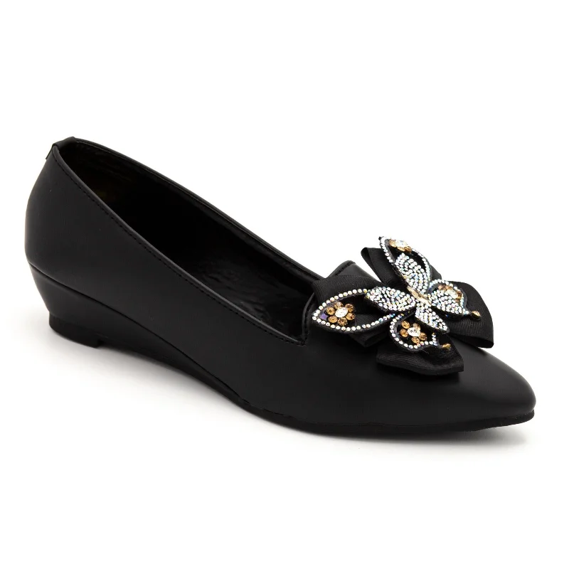 Warm and cozy women's shoes for winterM0222 farfala pump