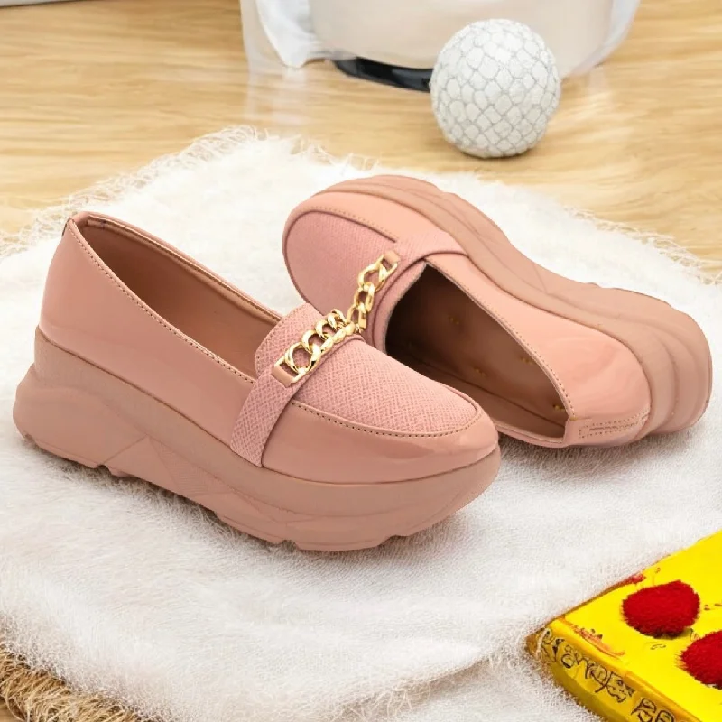 Durable and reliable women's shoesM0274 wedge pump