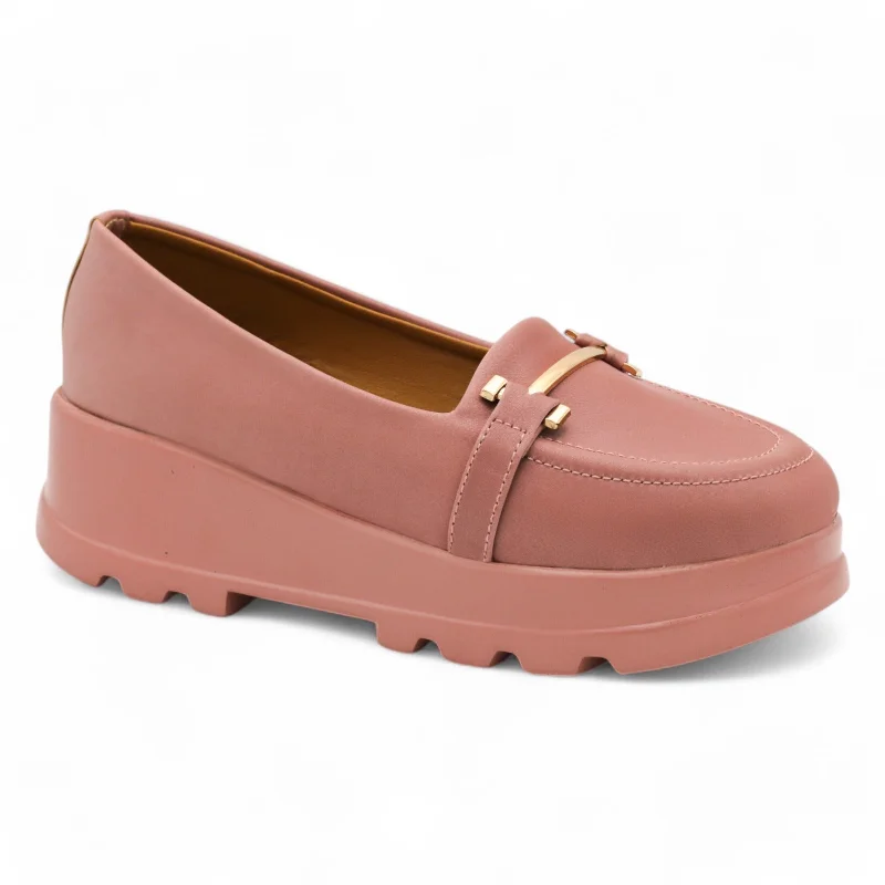 Feminine and romantic women's shoe designsM0356 wedge pump