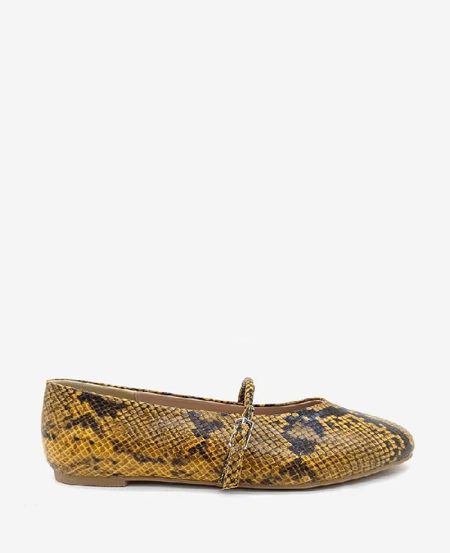 Comfy and stylish women's shoes for everyday casual wearMagnolia Snakeskin Leather Ballet Flat Comfy and stylish women's shoes for everyday casual wearMagnolia Snakeskin Leather Ballet Flat