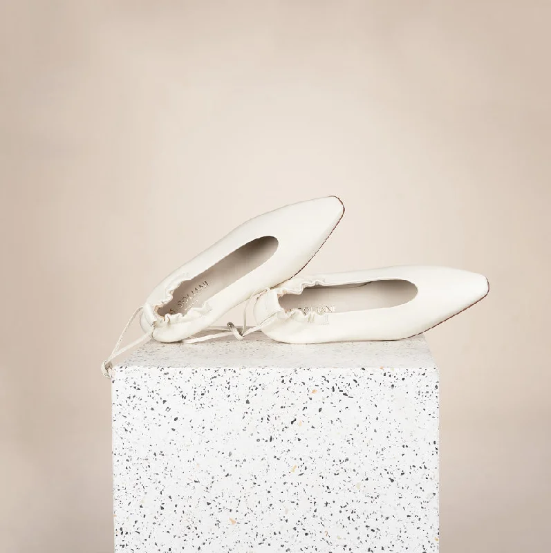 Durable and reliable women's shoesMurano - Ivory