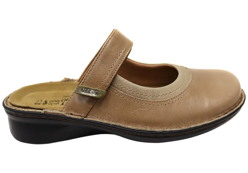 Comfy and casual women's shoes for the weekendNaot Trio Womens Comfortable Wide Fit Orthotic Friendly Clogs Mules Comfy and casual women's shoes for the weekendNaot Trio Womens Comfortable Wide Fit Orthotic Friendly Clogs Mules
