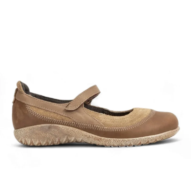Comfy and casual women's shoes for the weekendNaot Women's Kirei - Bark/Almond/Stone