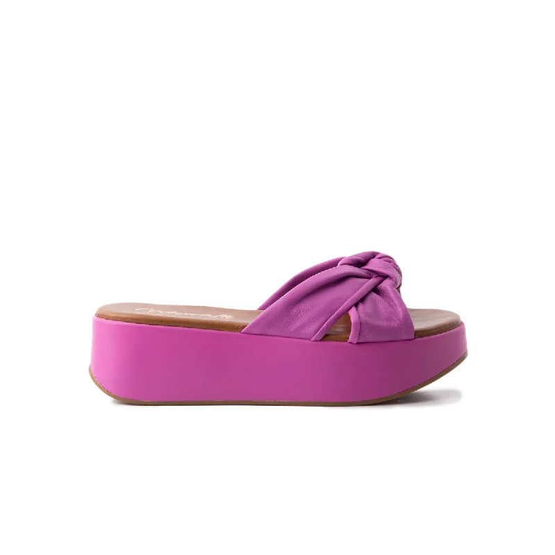 Elegant and classic women's shoes for prom nightNicaragua Purple Leather