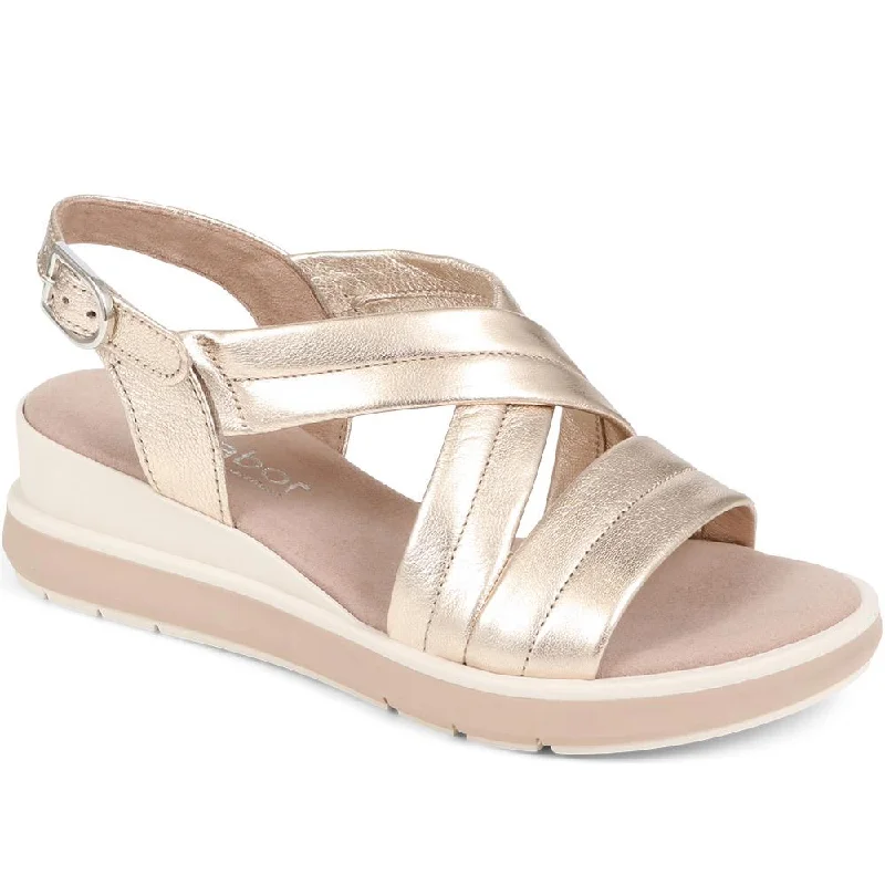 Sleek and modern women's footwear optionsNutmeg Wedge Sandals - GAB37509 / 323 504