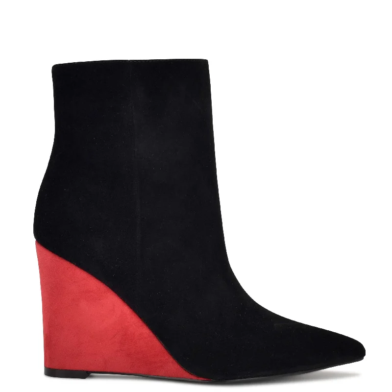 Sleek and modern women's footwear optionsPaes Wedge Booties