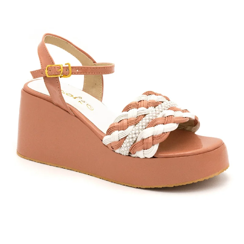 Bold and statement-making women's shoes for the bold and beautifulPatent wedge sandal Bold and statement-making women's shoes for the bold and beautifulPatent wedge sandal