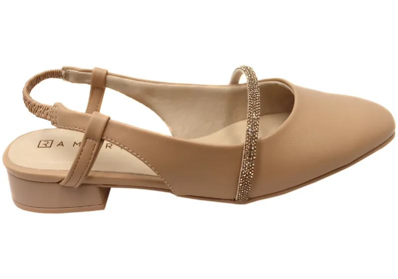 Feminine and dainty women's shoe designsRamarim Roxana Womens Brazilian Low Heel Sling Back Shoes Feminine and dainty women's shoe designsRamarim Roxana Womens Brazilian Low Heel Sling Back Shoes